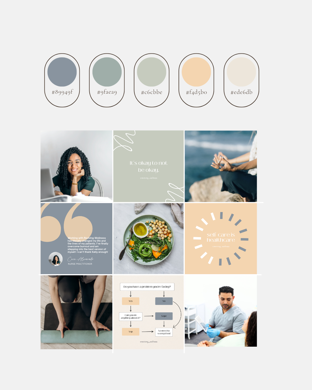 Reviving Wellness - Marra Creative Studio - Brand Identity - Showit Website Design