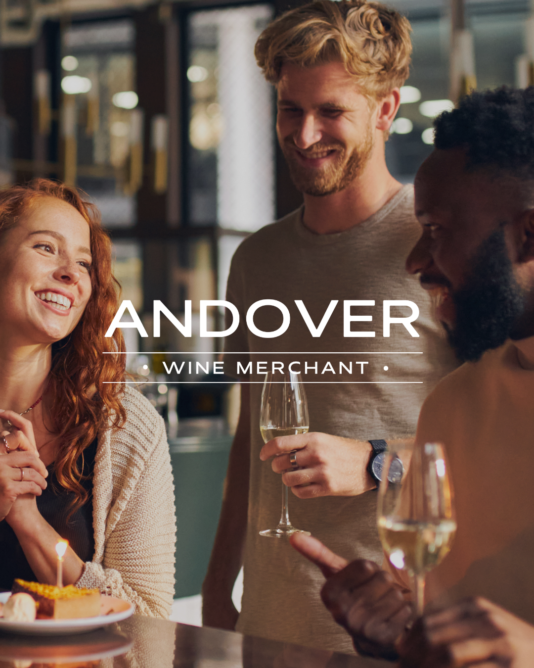 Andover Wine Merchant Brand Design by Marra Creative Studio
