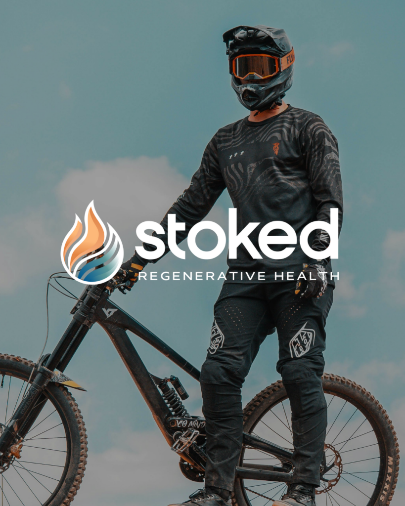 Brand and Logo Design for Stoked Regenerative Health by Marra Creative Studio in Ventura, CA